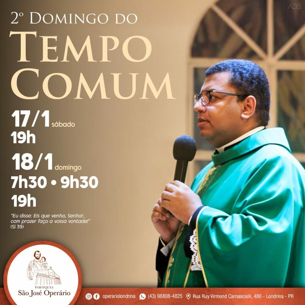 2º DOMINGO DO TEMPO COMUM