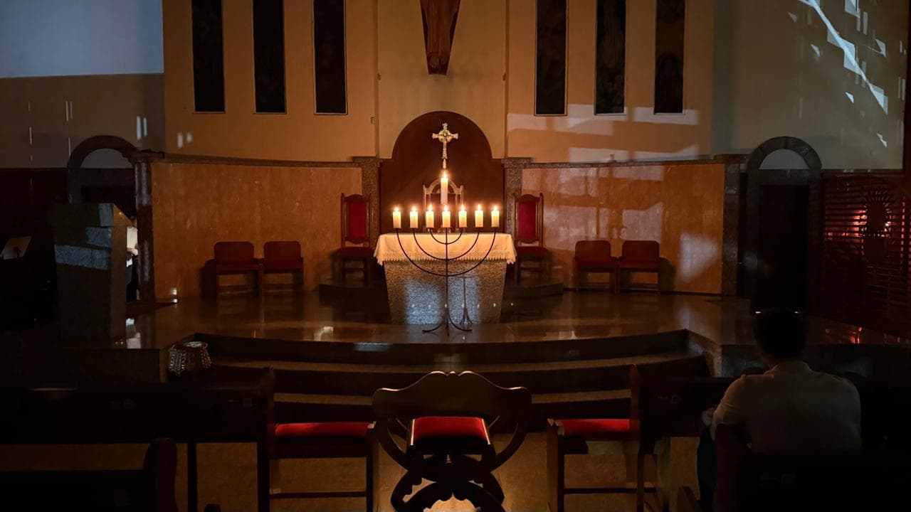 PARÓQUIA REALIZOU O OFÍCIO DAS TREVAS