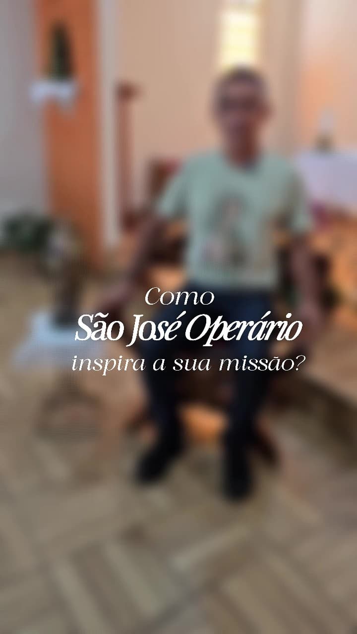 SÃO JOSÉ OPERÁRIO INSPIRA A NOSSA MISSÃO - Novena do Padroeiro 2026